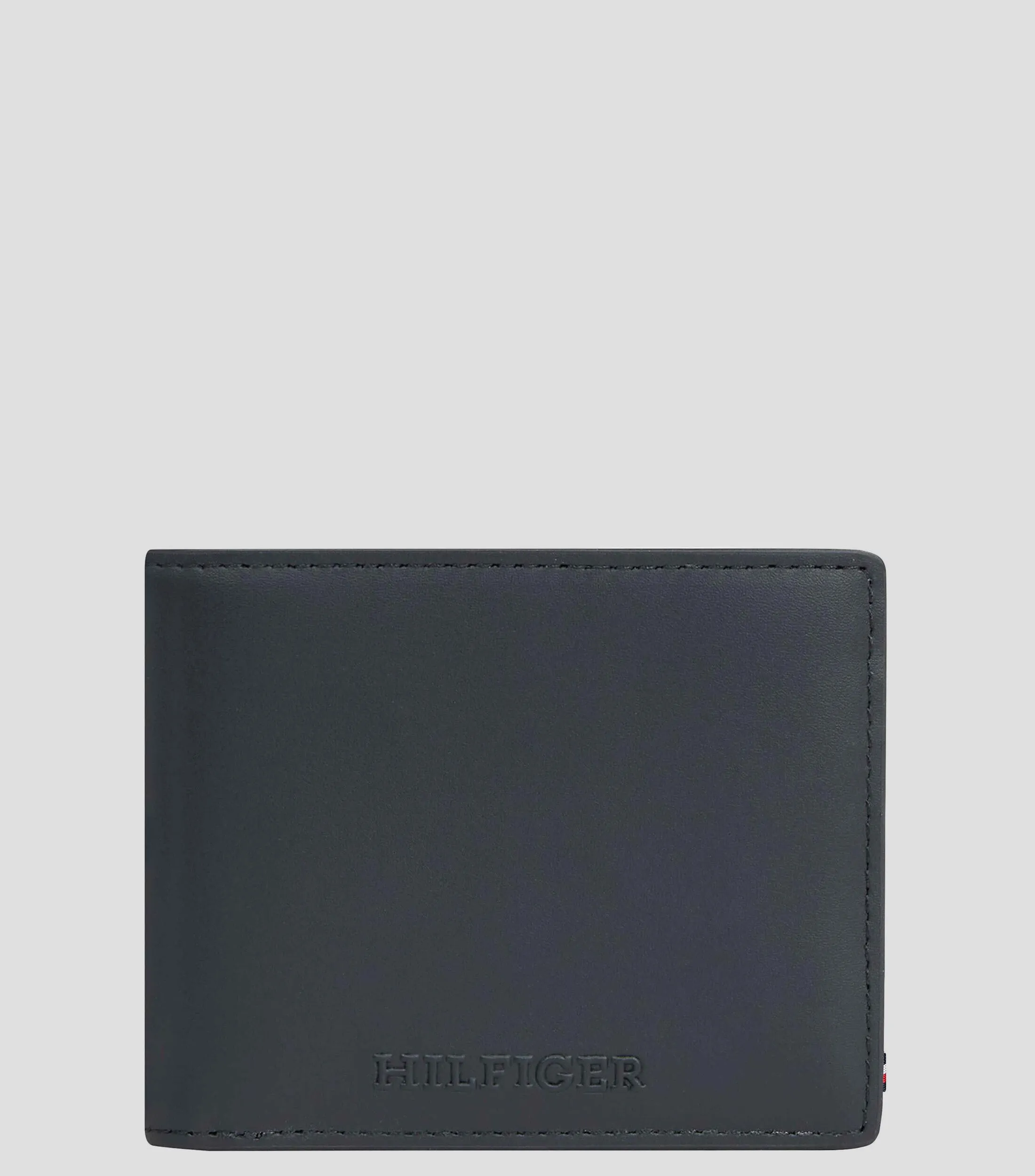 Tommy Hilfiger Cartera bifold en piel liso Hombre