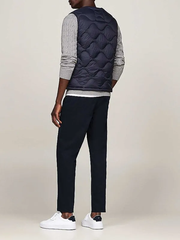 TOMMY HILFIGER CHALECO  AZUL