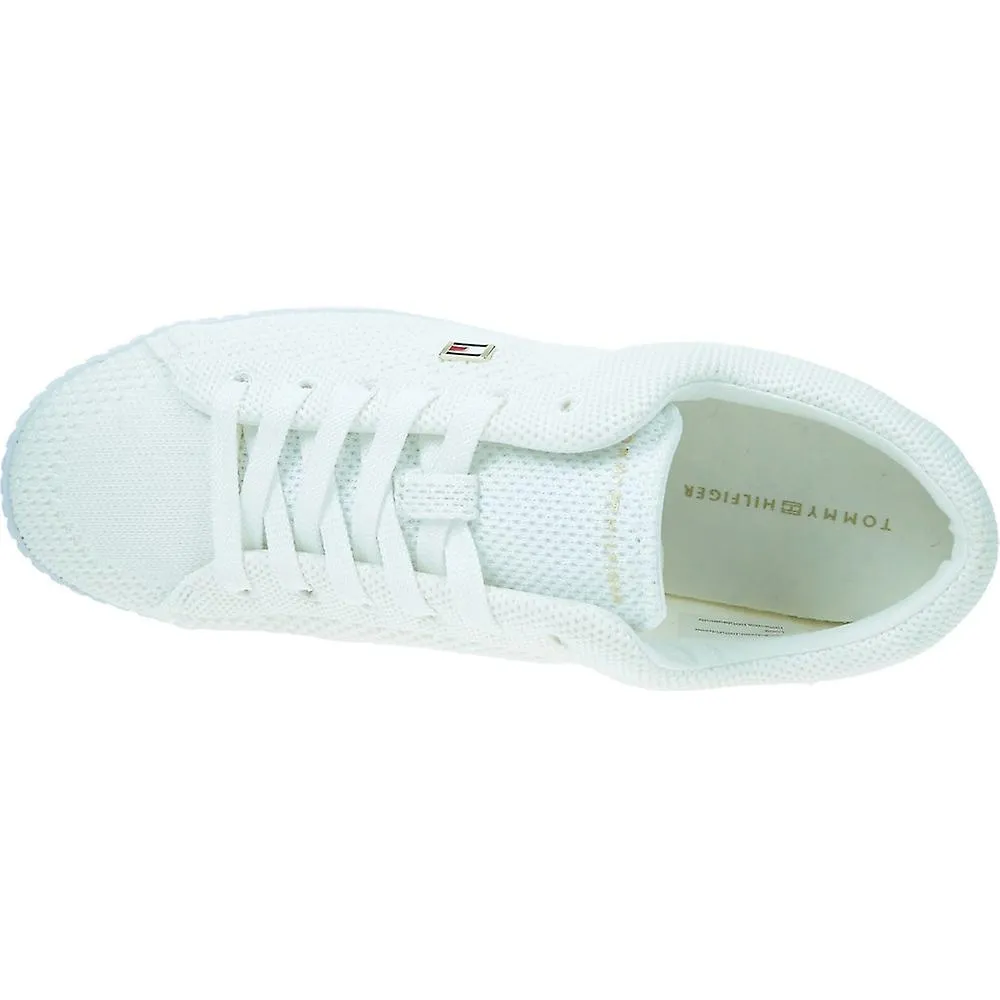 Tommy Hilfiger Flag Lace Up FW0FW08074YBL universal todo el año para mujer