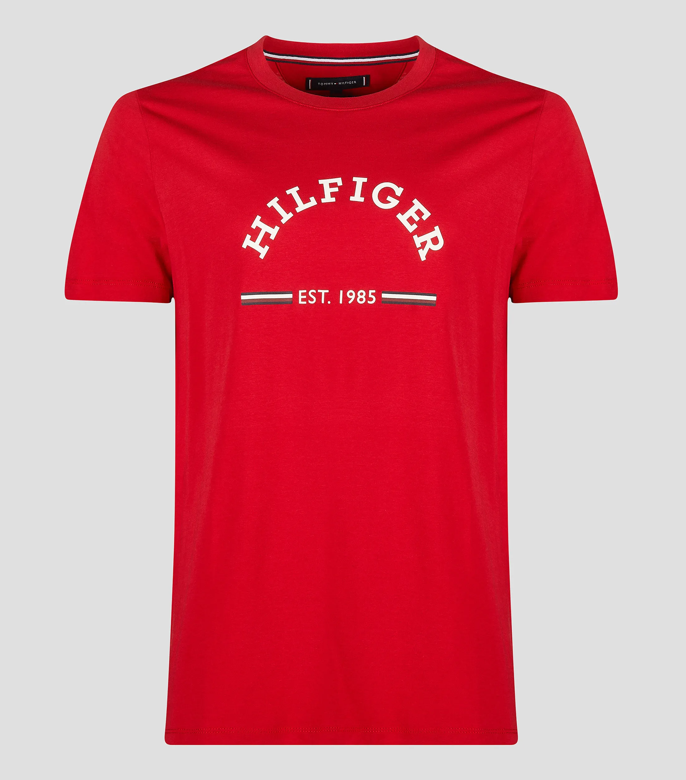 Tommy Hilfiger Playera cuello redondo manga corta con logo Hombre
