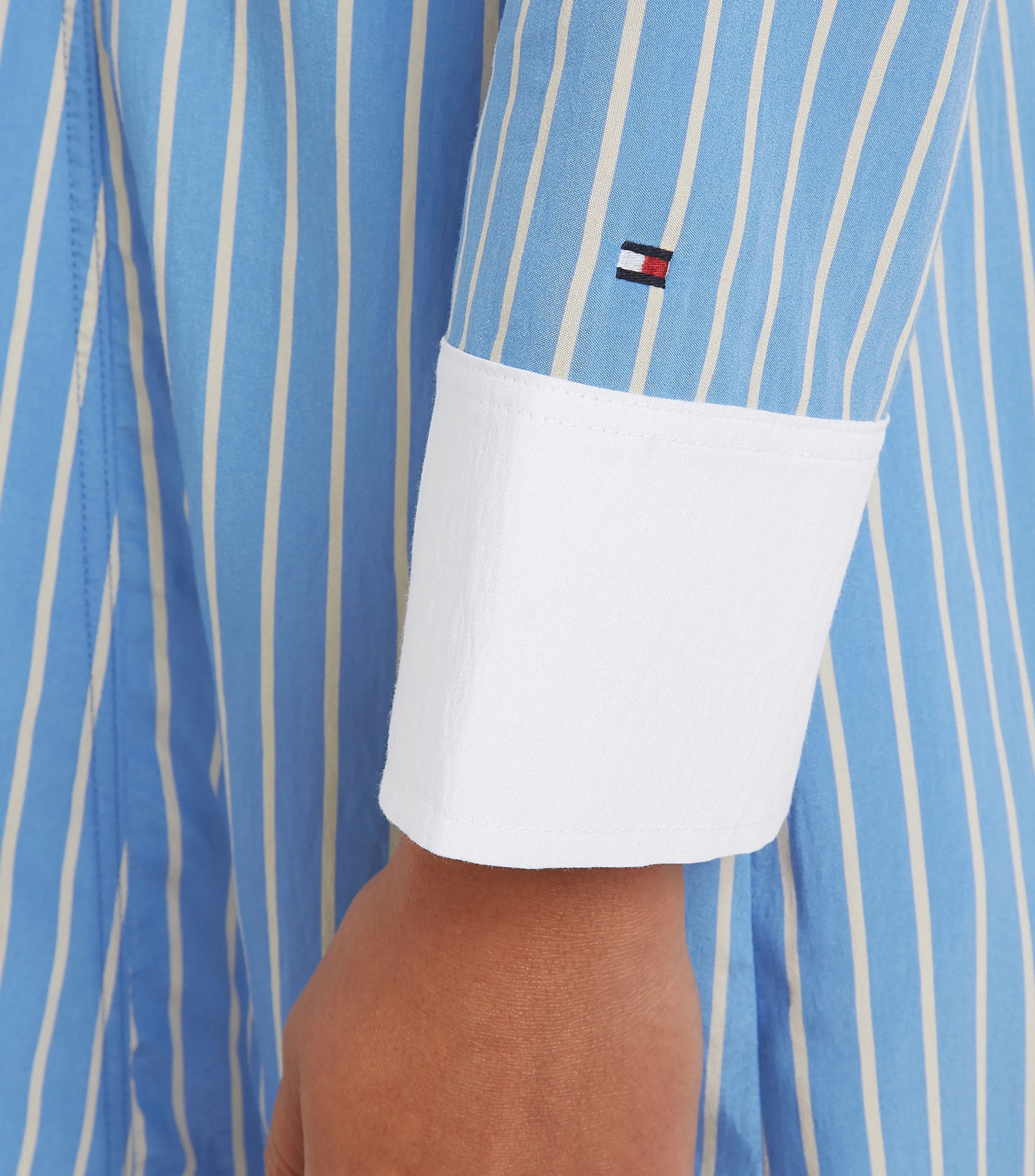 Tommy Hilfiger Vestido corto con rayas Mujer