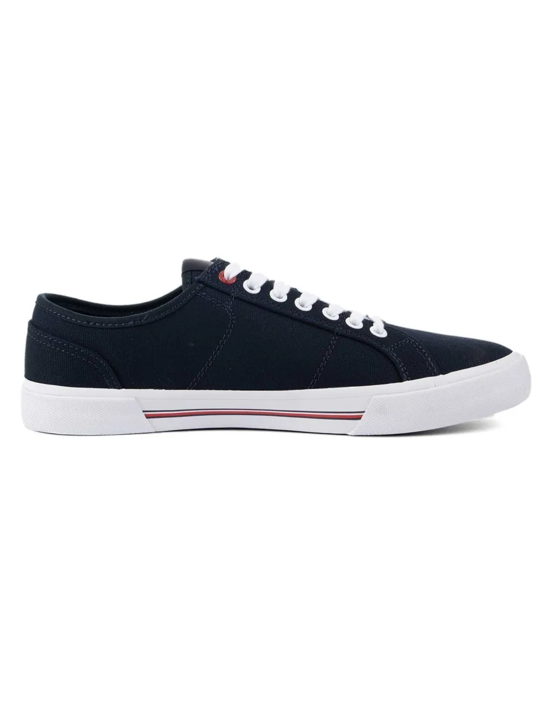 TOMMY HILFIGER  ZAPATILLAS AZUL MARINO CORE CORPORATE VULC CANVAS HOMBRE
