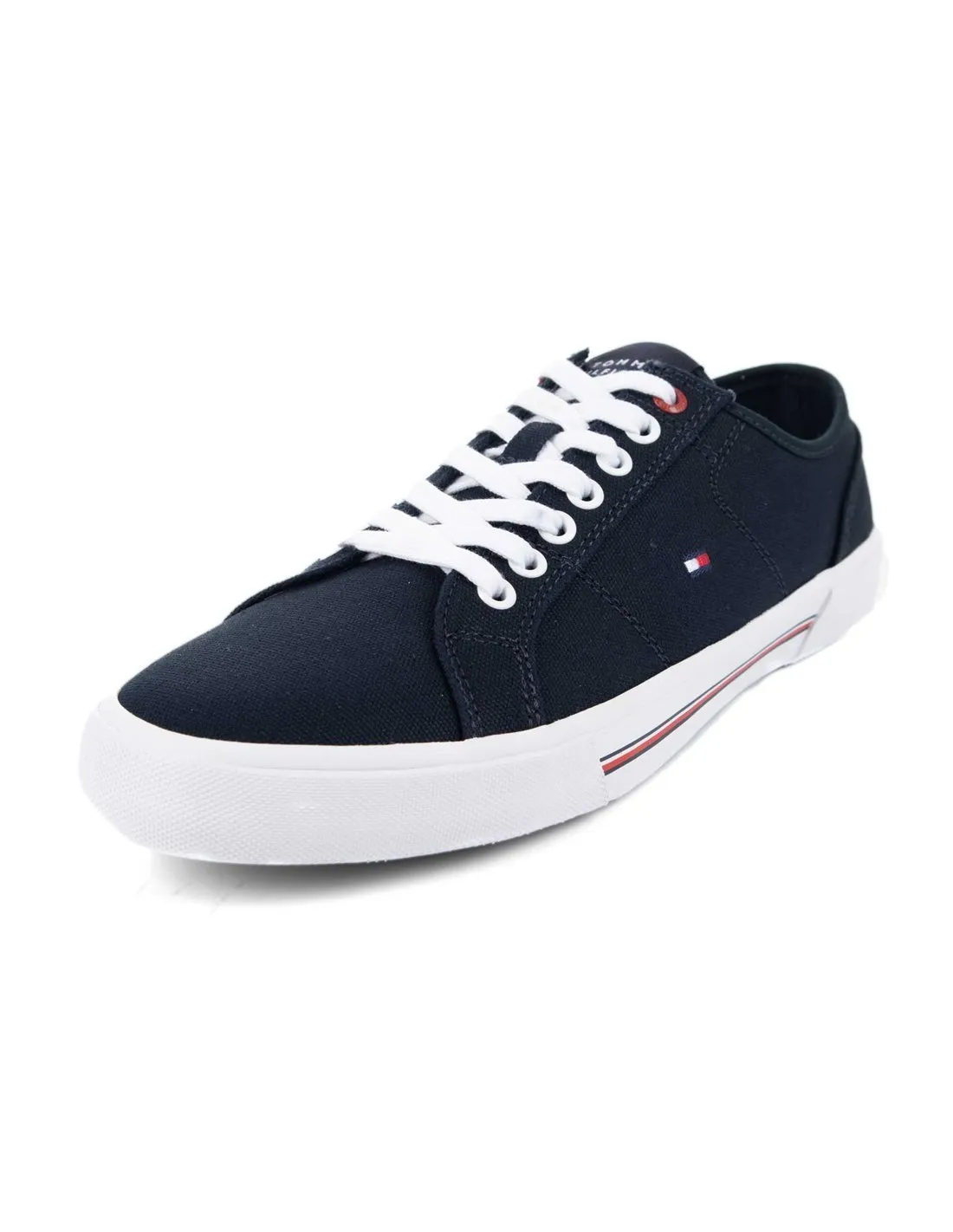 TOMMY HILFIGER  ZAPATILLAS AZUL MARINO CORE CORPORATE VULC CANVAS HOMBRE