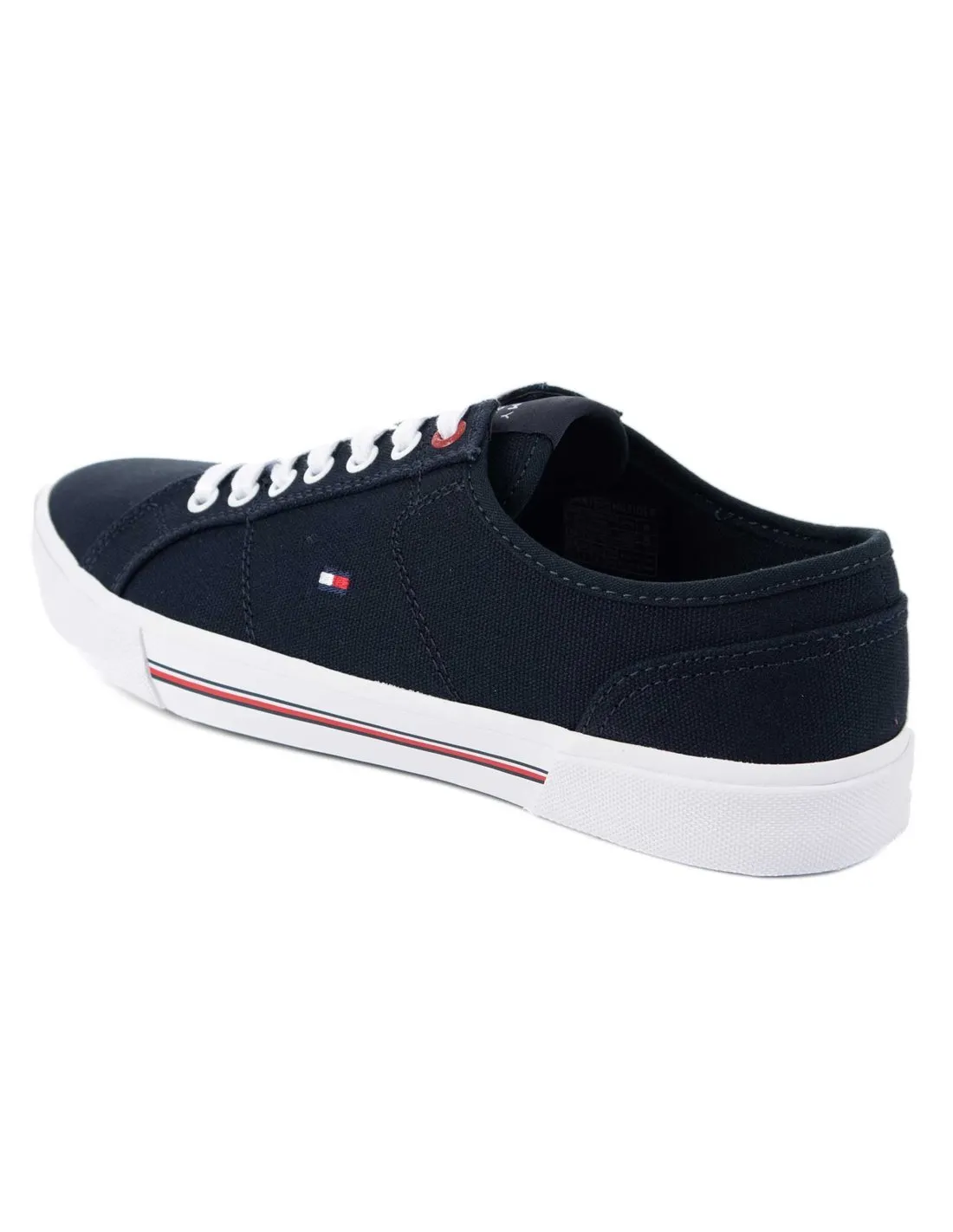 TOMMY HILFIGER  ZAPATILLAS AZUL MARINO CORE CORPORATE VULC CANVAS HOMBRE