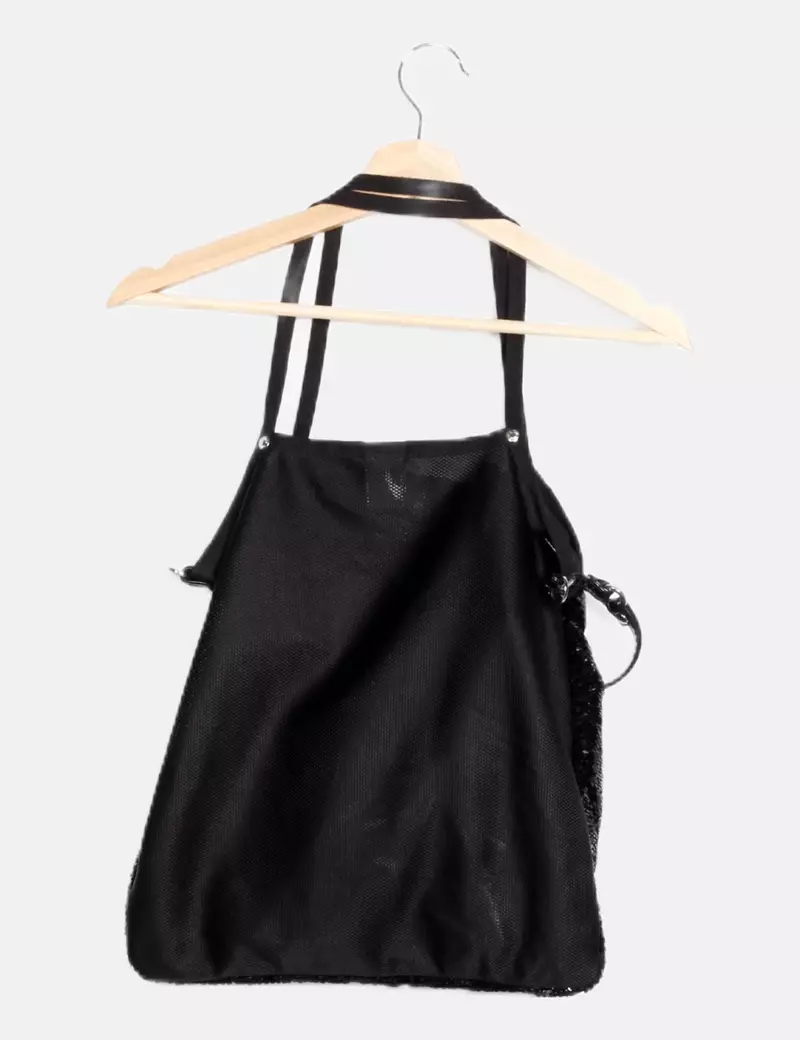 Tous Bolso con monedero lentejuelas