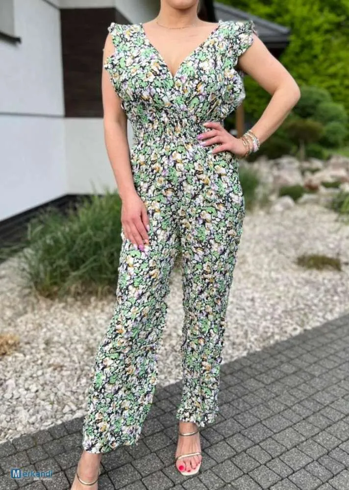 Trajes Largos Mujer, Flores, Volantes