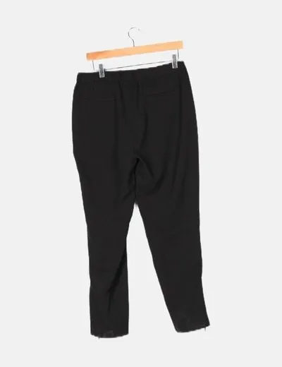 Vero Moda Pantalón negro fluido