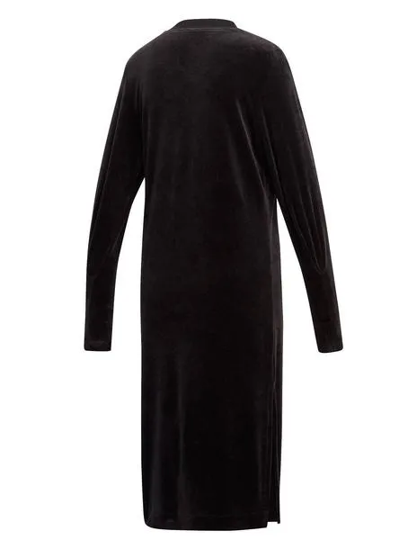vestido adidas terciopero negro para mujer