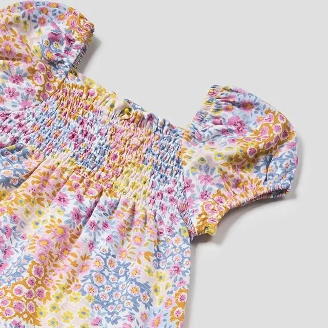Vestido bebé niña con diadema Mayoral