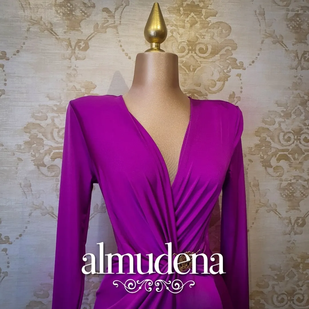 Vestido Corto Fiuxa con Manga Larga