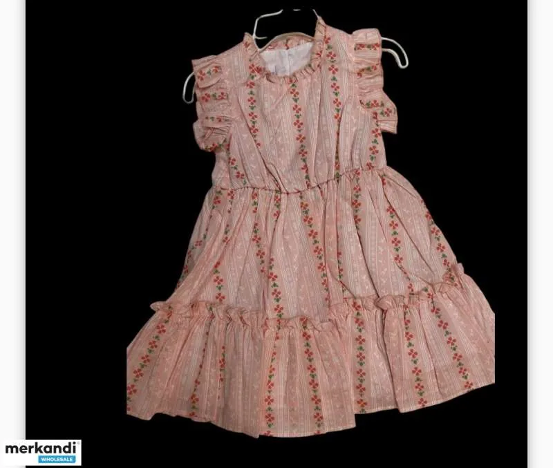 Vestido de algodón para niñas de 12 millones a 6 años precio £ 3 £