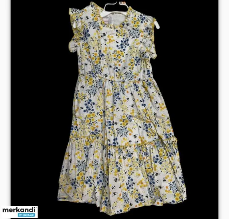 Vestido de algodón para niñas de 12 millones a 6 años precio £ 3 £