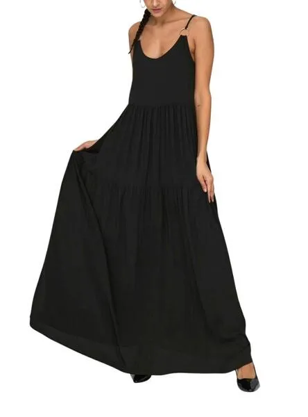 Vestido Only Sandie Negro Para Mujer