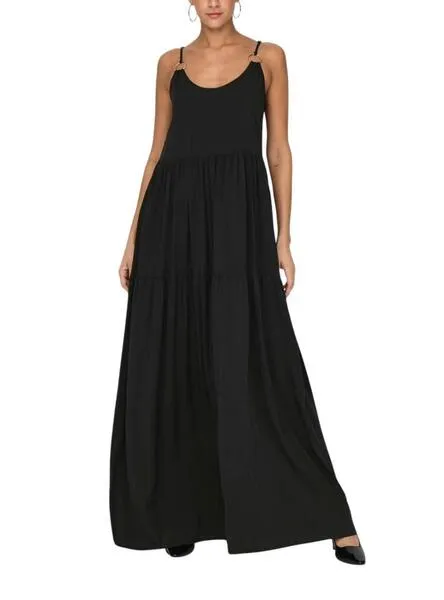 Vestido Only Sandie Negro Para Mujer