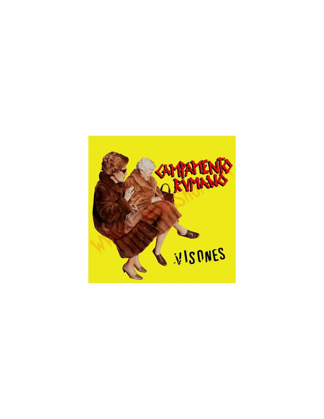 VINILO EP CAMPAMENTO RUMANO  VISONES