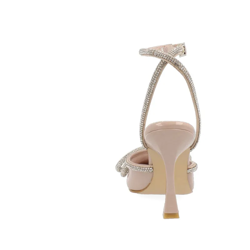 Zapatilla de tacón medio Trender color Maquillaje para Mujer