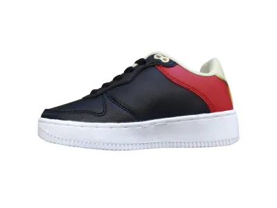 ZAPATILLA KAPPA MASERTA NEGRA CON ROJO