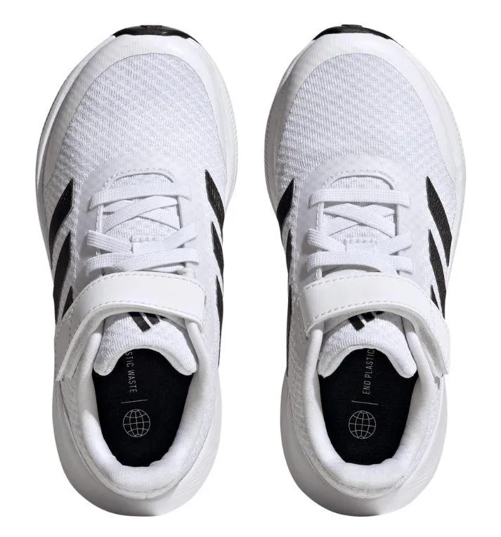 Zapatillas Adidas Runfalcon 3.0 K Velcro Blanco/Negro