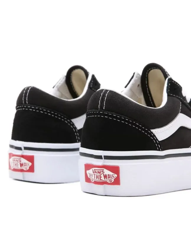ZAPATILLAS VANS UY OLD SKOOL PLATFORM BLACKTRUE WHITE