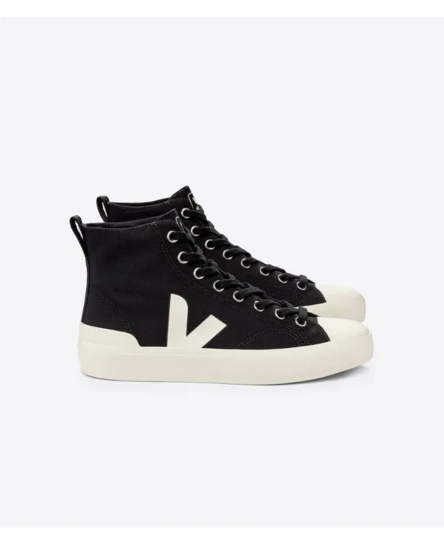 Zapatillas Veganas Veja Wata II Canvas Black Pierre Unisex