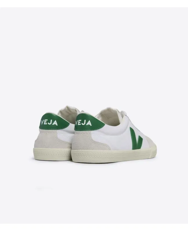 Zapatillas Veja Volley Canvas White Emeraude Unisex