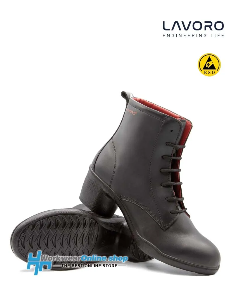 ZAPATO DE SEGURIDAD PARA MUJER LAVORO LUCY ESD